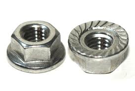serrated flange nuts A2